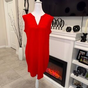 Athleta Red Midi Dress Size Medium